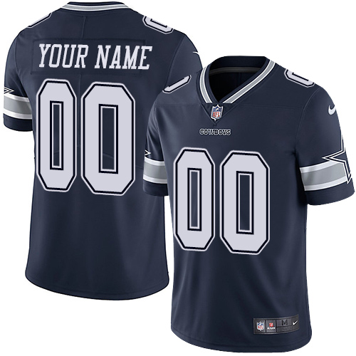 Custom Dallas Cowboys Vapor Untouchable Limited Jersey